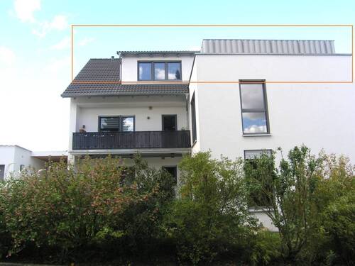 Dachgeschoss-Wohnung - Moderne 2-Zimmer-Dachgeschoss-Wohnung mit großer Dachterrasse