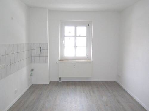 Wohn- u. Küchenbereich - 1 Zimmer Etagenwohnung zur Miete in Zwickau