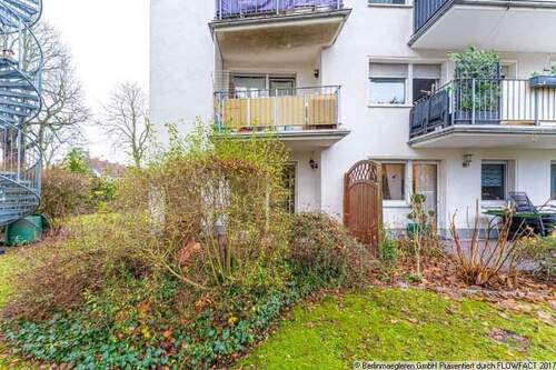 Blick zur Wohnung - 