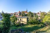 Blick aus dem Garten - 1 Zimmer Gewerbeobjekt (Büro, Produktion, Verkauf) in Bautzen