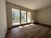 Wohnzimmer Ausblick - 2 Zimmer Etagenwohnung in Hamburg