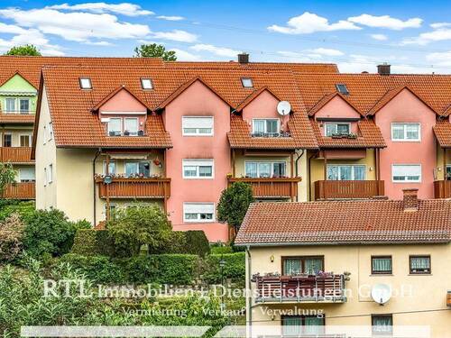 Außenansicht Südseite - 4 Zimmer Etagenwohnung zum Kaufen in Zedlitz