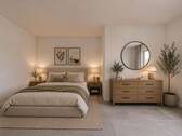 Schlafzimmer visualisiert - 
