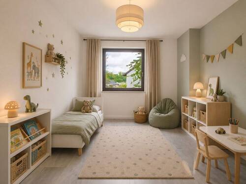 Kinderzimmer visualisiert - 