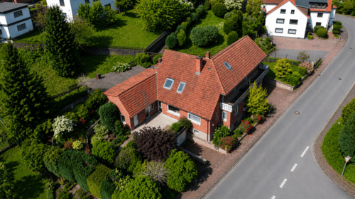 Ansicht von oben - 1 Zimmer Einfamilienhaus zum Kaufen in Rinteln