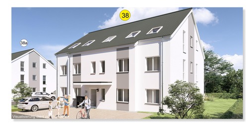 Außenansicht Eingang - Etagenwohnung mit 64,50 m² in Bitburg zum Kaufen