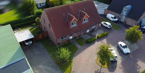 Luftbild - 3 Zimmer Doppelhaushälfte zum Kaufen in Heide