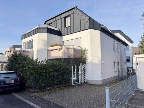 Rückansicht - 2-Zimmer ETW mit kleinem Garten u. PKW-Stellplatz im Herzen von Bergisch Gladbach -'Schildgen'