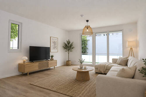 HOMESTAGING Wohnbereich (KI generiert) - 