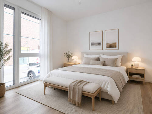 HOMESTAGING Schlafzimmer (KI generiert) - 