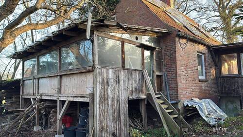 Seitenansicht Wintergarten - 4 Zimmer Einfamilienhaus in Dannenberg