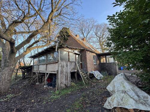 Seitenansicht Wintergarten - Einfamilienhaus mit 110,00 m&sup2; in Dannenberg zum Kaufen