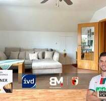 Helle 59 m² Dachgeschosswohnung mit Blick ins Grüne in Friedberg - Friedberg / Rederzhausen