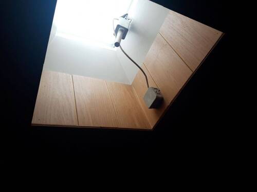 Dachfenster in Bad und Diele - 