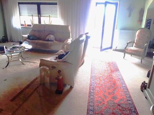 Wohnzimmer - Etagenwohnung mit 131,00 m&sup2; in Amberg zum Kaufen