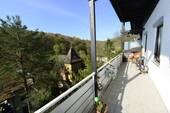 Ausblick vom Balkon - 