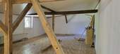 Dachgeschoss mit offener Balke - 
