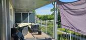großer überdachter Balkon - 