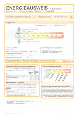 Energieausweis - 