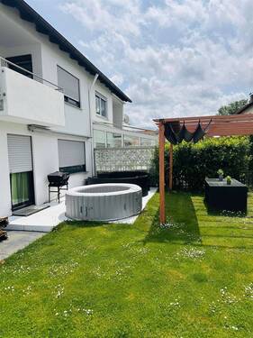 Außenansicht - Komfortabel und modern - DHH mit großem Garten in ruhiger Lage in Senden-Ay