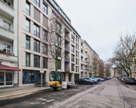 Blick in die Straße - 