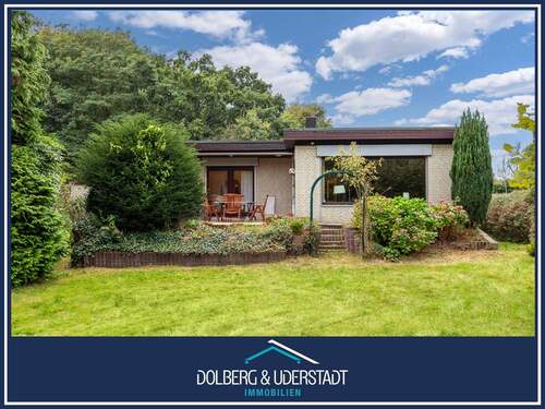 Titelbild - Bungalow mit Vollkeller auf herrlichem Grundstück in ruhigem Wohngebiet