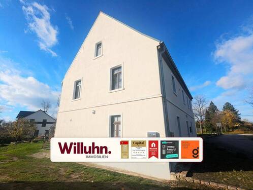 Seitenansicht - Wohnen+Gewerbe in idyllischer Lage 