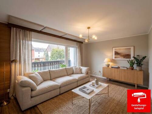 Wohnzimmer - Gestaltungsbeispiel - 