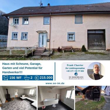 Titel - Haus mit Scheune und viel Potential für Handwerker!!!