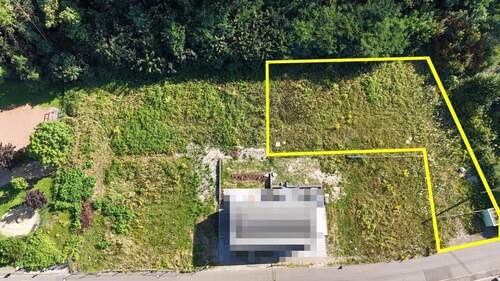 Grundstück Luftbild MFH 1392 m² - Attraktive Fläche für ein modernes Mehrfamilienhaus im Wohnpark Hausenstraße