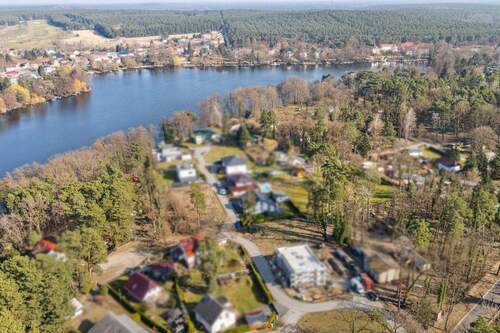 Blick auf die Gated Community - 