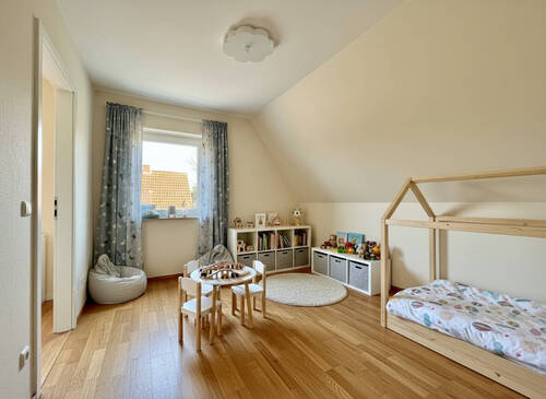 Kinderzimmer - virtuell möbliert - 