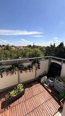 Balkon - Wohnkomfort für die ganze Familie - Stilvolle 5-Raum-Wohnung mit Balkon & Blick ins Grüne in Markranstädt!