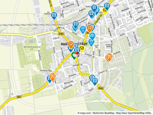 Geolyzer Kartenausschnitt - 
