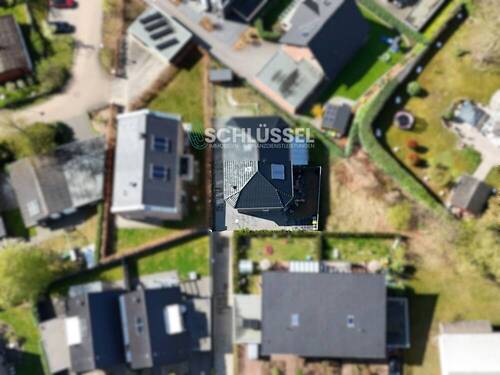 Luftbild - 4 Zimmer Doppelhaushälfte in Wildeshausen