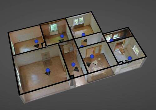 3D-Shot (1) - 4 Zimmer Einfamilienhaus in Rostock