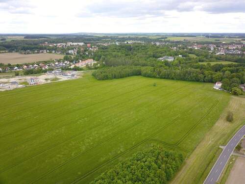 Luftbild Grundstück - Grundstück in Leipzig