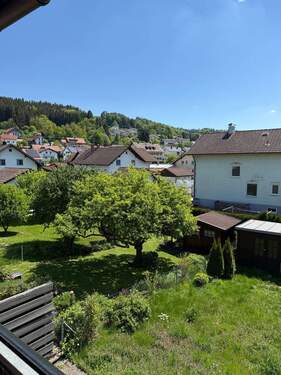 Ausblick vom Balkon - 