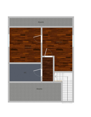 Aufteilung Dachgeschoss - 