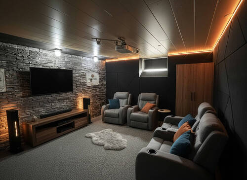 Heimkino virtuelles Homestaging - 