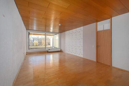 Wohnzimmer - Etagenwohnung mit 94,00 m&sup2; in Karlsruhe / Rüppurr zum Kaufen