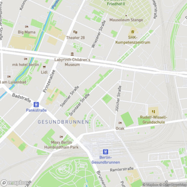 Karte - Ruhiges 1.Zi.-Appartment in Mitte