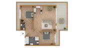 Grundriss Wohnung - 