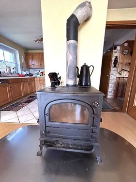 Holzofen im OG - 