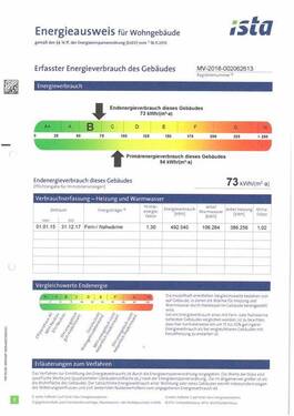 Energieausweis Block 5, ED 11a-b - 