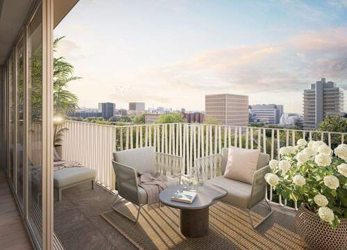 Außenvisualisierung - 3 Zimmer Etagenwohnung in Berlin