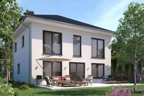 Beispiel Einfamilienhaus - Inkl. Grundstück: Frei geplantes Neubau-Einfamilienhaus bahnhofsnah in Berlin-Mahlsdorf