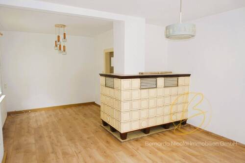 Wohnzimmer Wohnung im Erdgeschoss - 