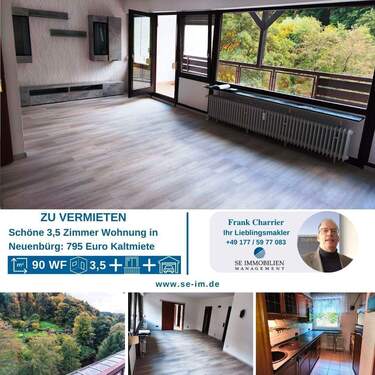 Info - Schöne 3,5 Zi. in Neuenbürg für 2-3 Personen!