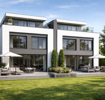 Grundstück mit Planungskonzept für eine Doppelhaushälfte- ruhige exklusive Wohnlage - Mönchengladbach Windberg